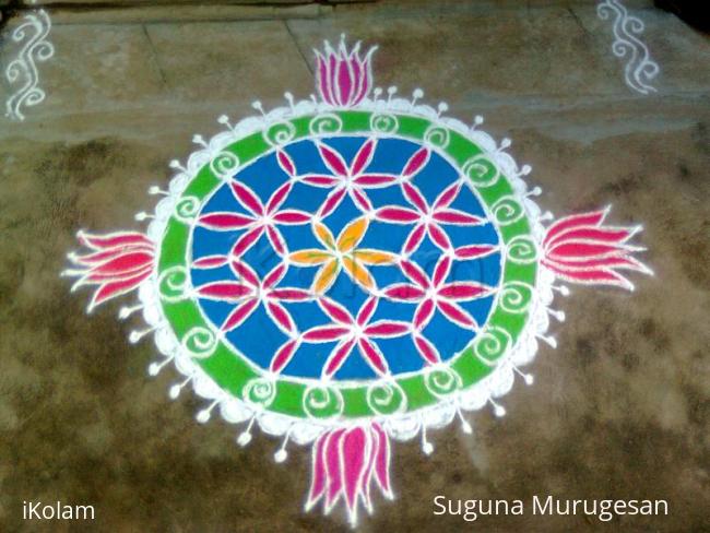 Rangoli: happy maattu pongal!