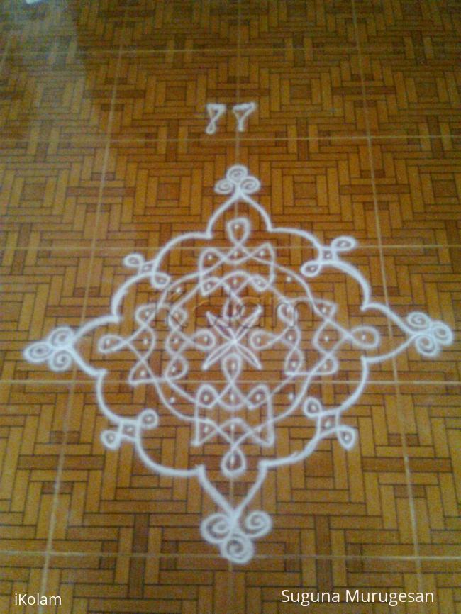 Rangoli: pulli kolam