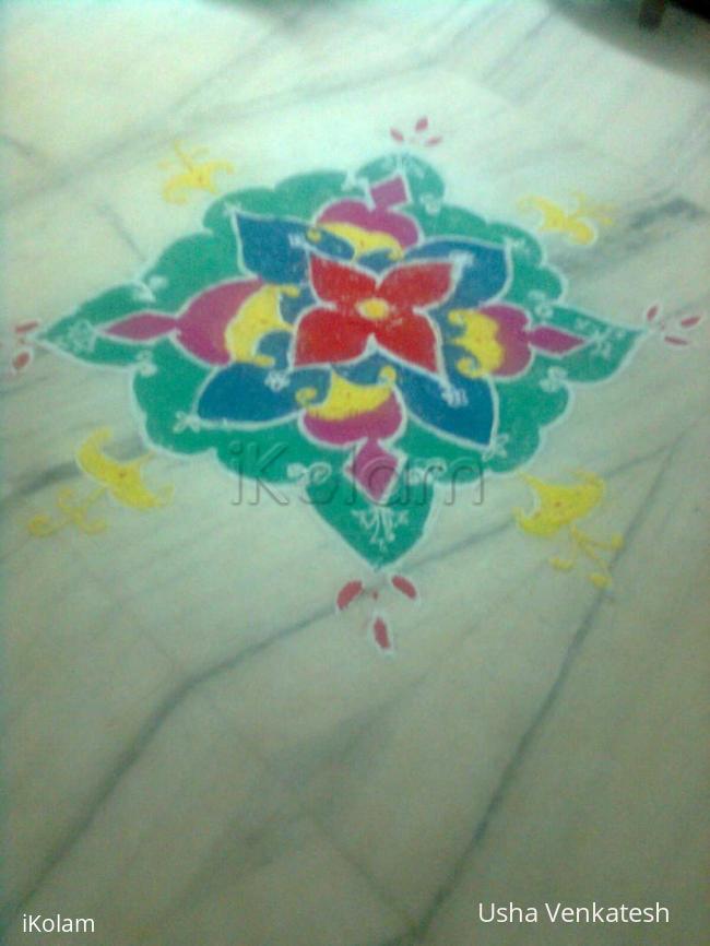 Rangoli: free hand rangoli