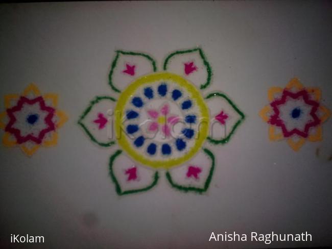 Rangoli: stencil kolam