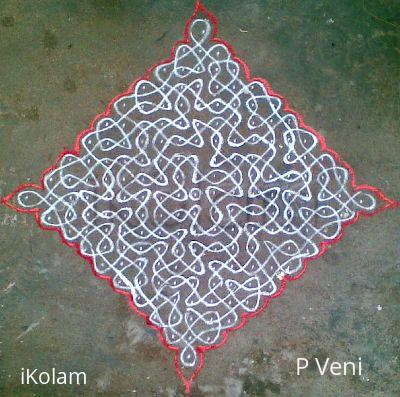 Rangoli: Sikku Kolam - 52