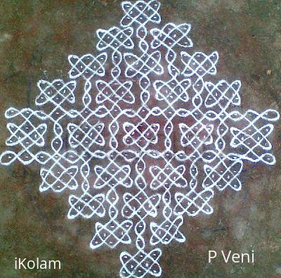 Rangoli: Sikku Kolam - 54