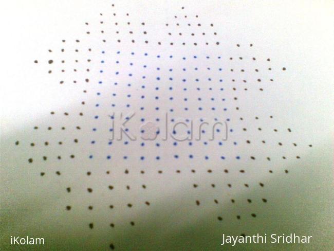 Rangoli: Dots Details for the contest kolam - Jasree