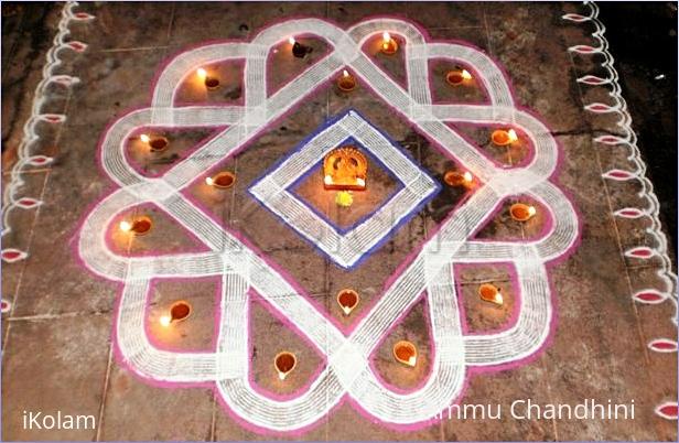 Rangoli: KARTHIGAI SPL KOLAM