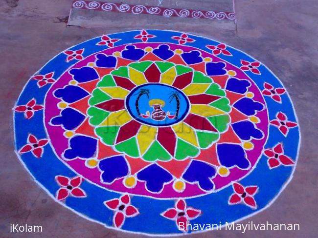 Rangoli: Pongal Rangoli