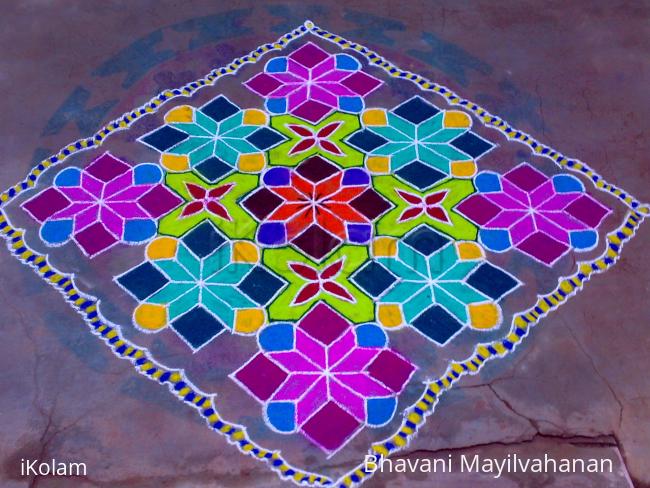 Rangoli: (Maatu) Pongal Kolam