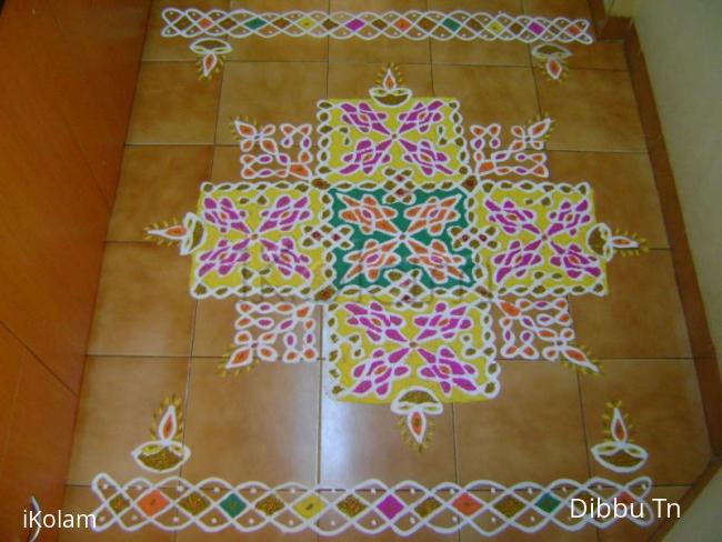 Rangoli: MARGAZHI DEW DROPS KOLAM FOR CONTEST