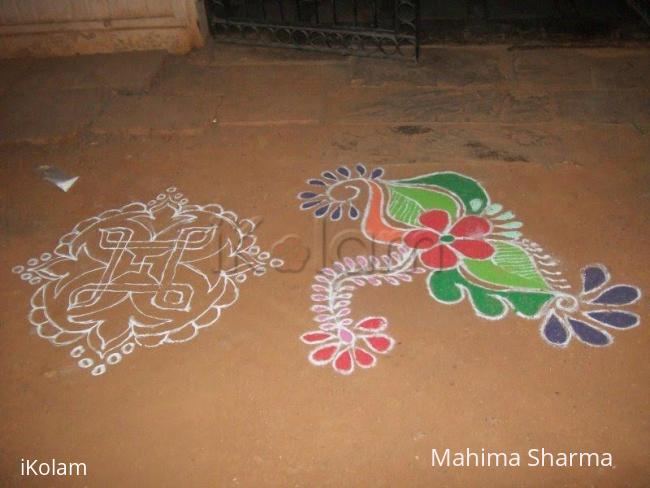 Rangoli: free hand rangoli