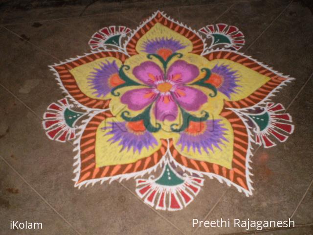 Rangoli: pongal rangoli