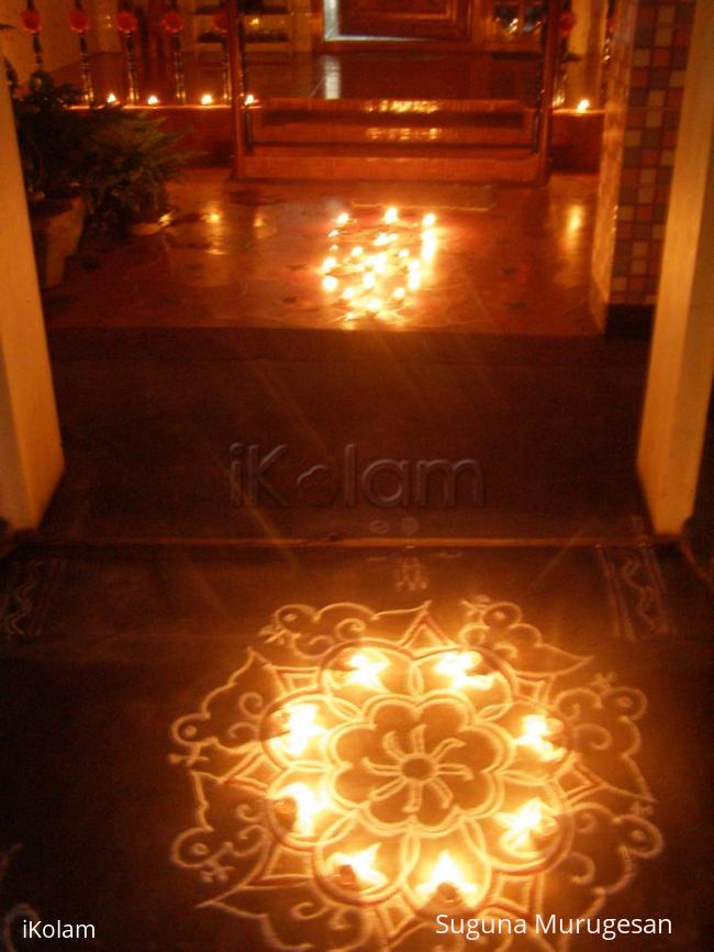 Rangoli: free hand kolam