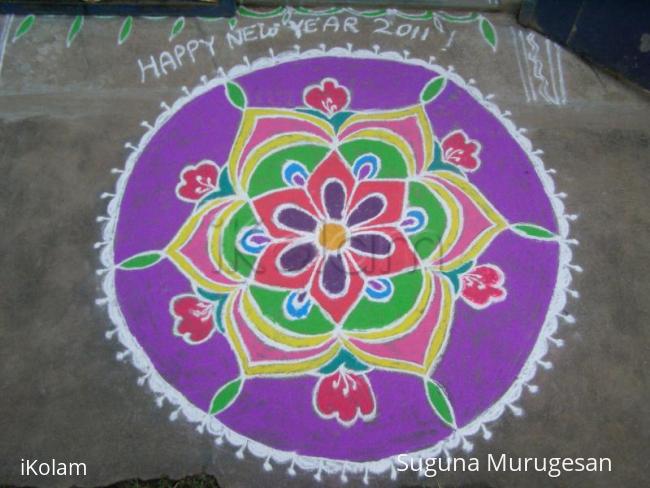 Rangoli: free hand rangoli