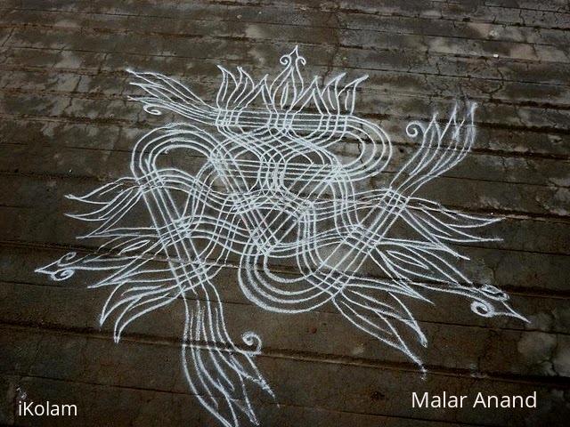 Rangoli: Fusion kolam