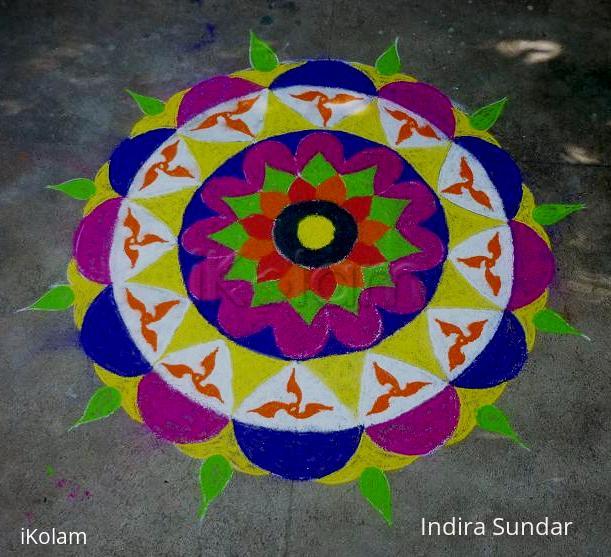 Rangoli: Freehand KOLAM