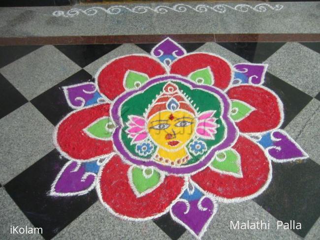 Rangoli: Sankranthi Lakshmi