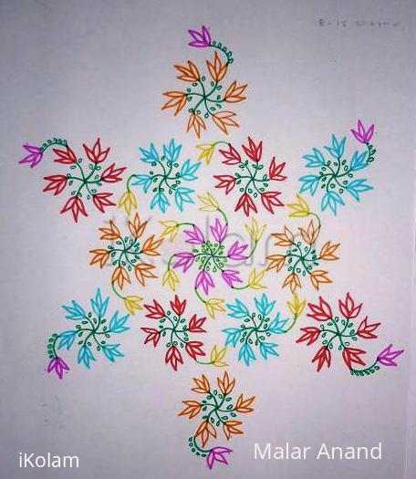 Rangoli: Flower Kolam