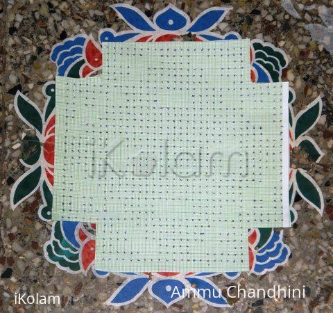 Rangoli: MARGHAZHI DEW DROPS KOLAM CONTEST-DOT COUNT IMAGE