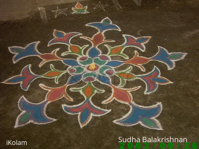 Rangoli: colour kolam