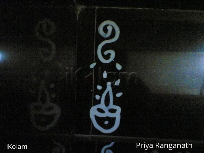 Rangoli: Padi Boder Design