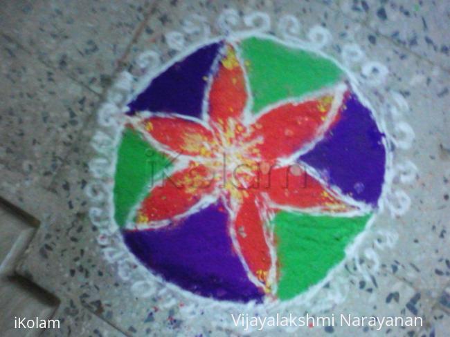 Rangoli: Diwali rangoli 2010