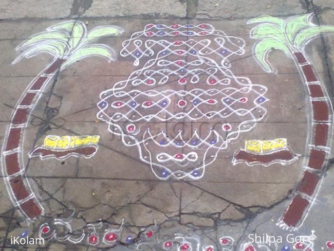 Rangoli: Pongal kolam