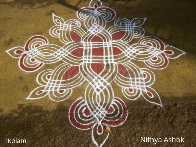 Rangoli: Margazhi Kolam 1