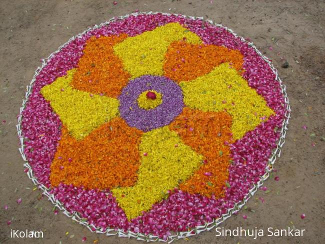 Rangoli: Pookalam at Sarang