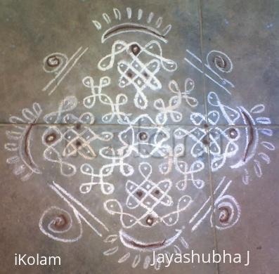 Rangoli: Sikku kolam-7