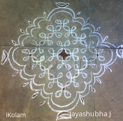 Rangoli: Sikku Kolam - 8