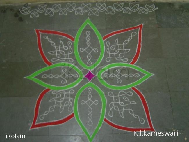 Rangoli: Sikku Kolam1