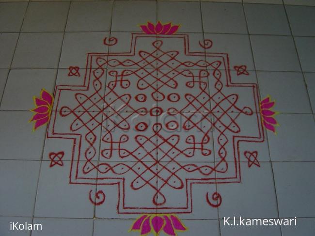 Rangoli: Chikku Kolam Bhogi