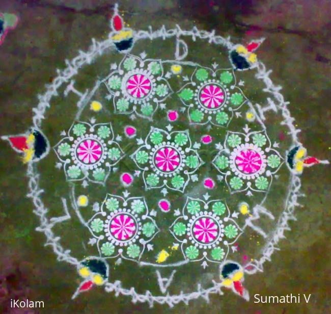 Rangoli: Stencil Rangoli