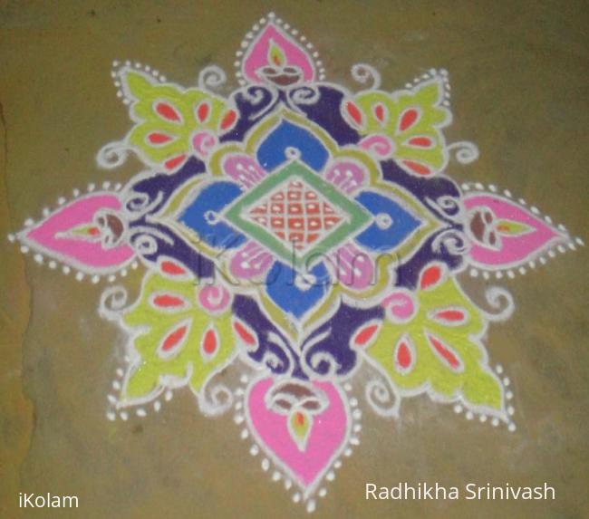 Rangoli: rangoli during boghi