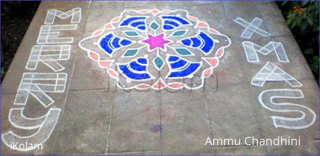 Rangoli: CHRISTMAS KOLAM