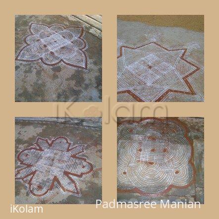 Rangoli: Collage of Traditional kolams