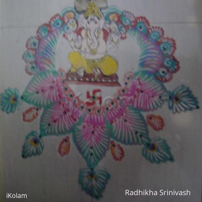 Rangoli: colourful kolam 