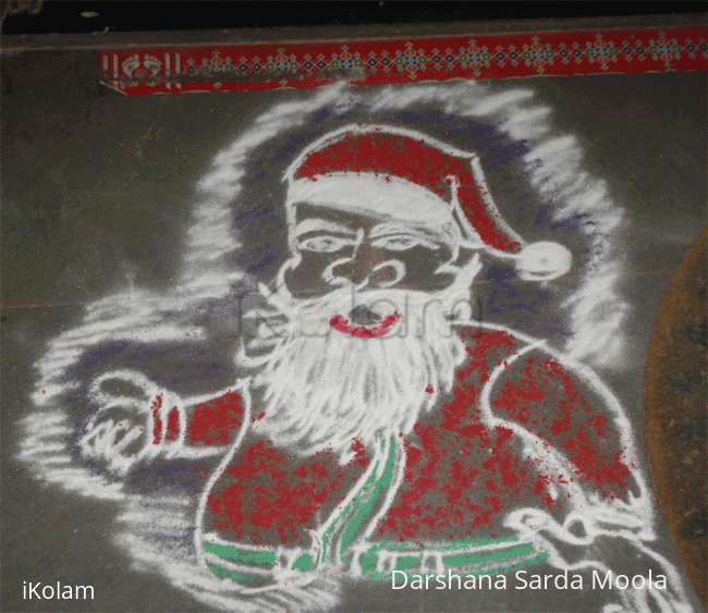 Rangoli: Christmas