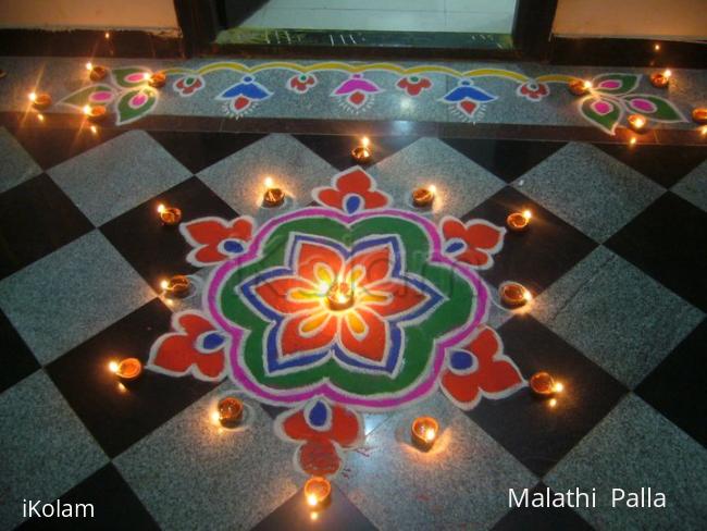 Rangoli: Deepavali muggu