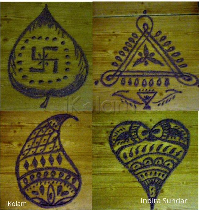 Rangoli: Simple Designs