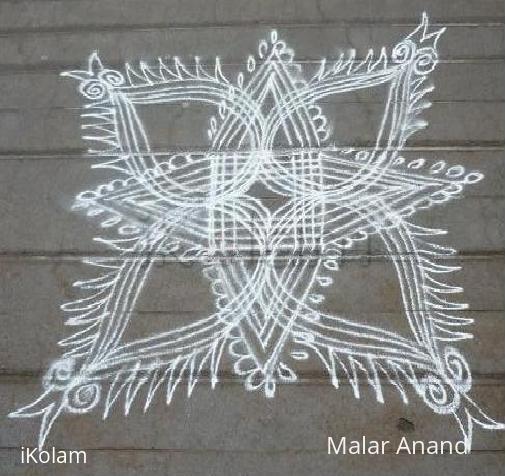 Rangoli: Freehand KOLAM