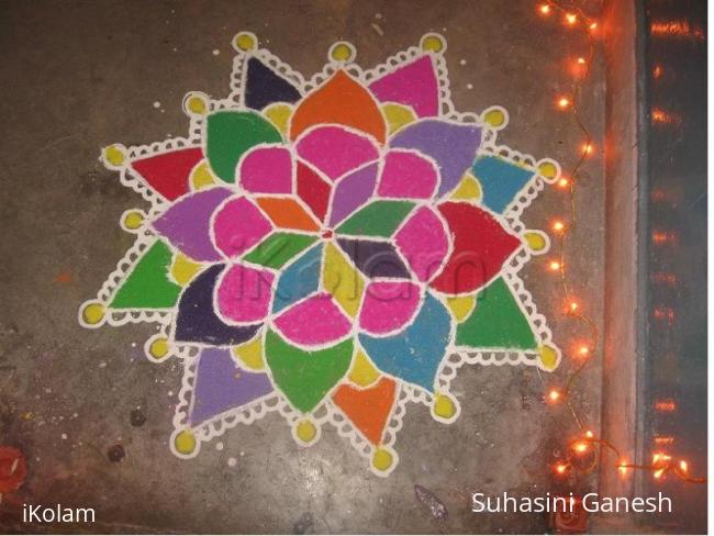 Rangoli: DIWALI RANGOLI CONTEST ENTRY