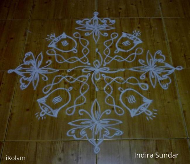 Rangoli: Bells & Flowers