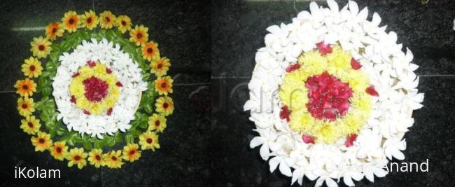 Rangoli: Flower Collage3