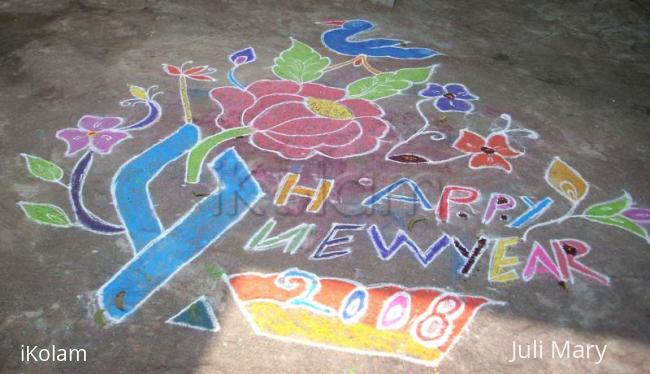 Rangoli: New Year 