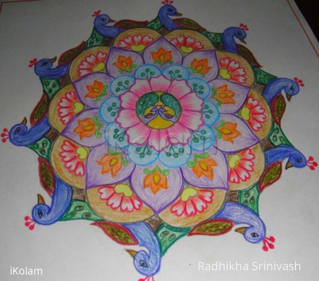 Rangoli: freehand chart rangoli