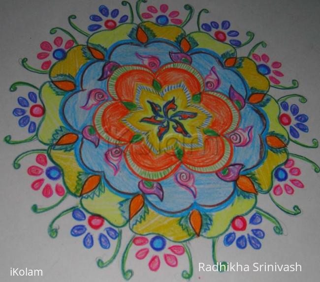 Rangoli: freehand chart rangoli 2