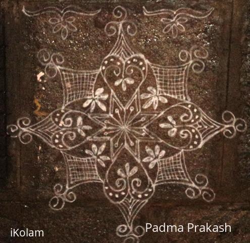 Rangoli: Freehand-kolam-9