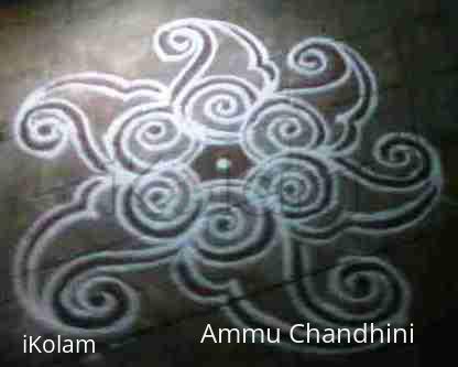 Rangoli: friday early morning kolam