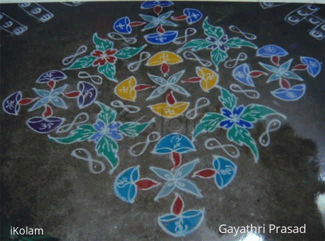 Rangoli: Deepaala muggu