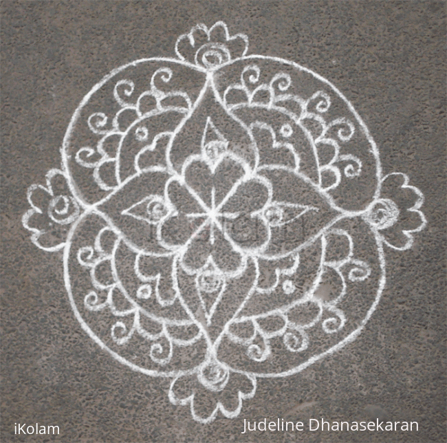 Rangoli: Abstract rangoli