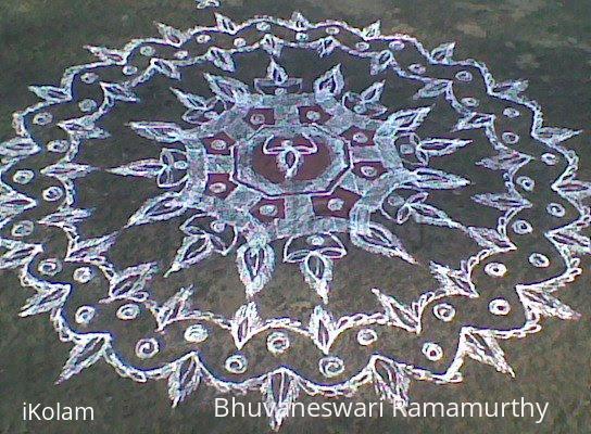 Rangoli: karthigai Kolam